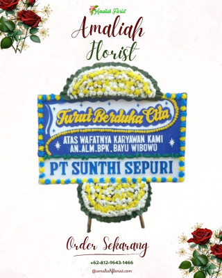 Papan Bunga Duka di Payo Selincah