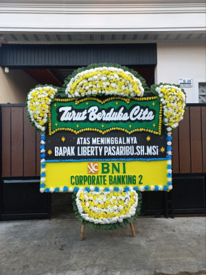 Papan Bunga Duka di Payo Selincah